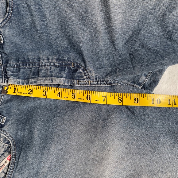 Vintage Diesel Industry Jeans 34x30 Straight Leg Made in Italy - Picture 12 of 12